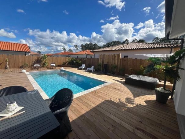 A louer MAISON  CONTEMPORAINE BORD DE MER MIMIZAN
