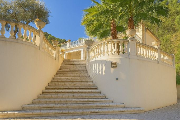 A louer MAISON  CONTEMPORAINE BORD DE MER CAGNES SUR MER