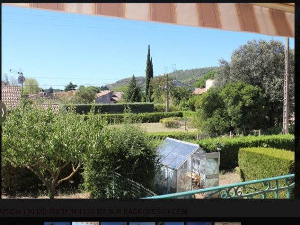 A vendre MAISON  4 PIECES 120 M2  BAGNOLS SUR CEZE