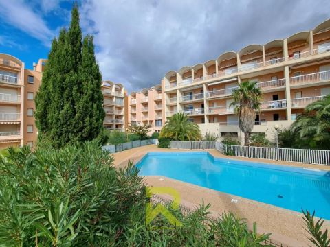 A louer APPARTEMENT NEUF T2 32 M2 VUE MER GRUISSAN