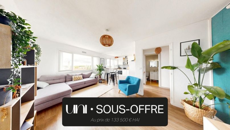 A vendre APPARTEMENT T2 43 M2  MONDEVILLE