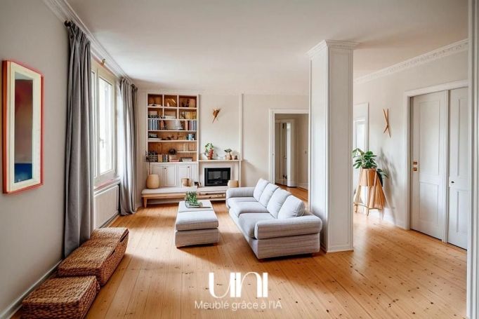 A vendre APPARTEMENT T4 100 M2 TERRASSE  CAEN