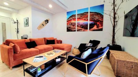 APPARTEMENT DE PRESTIGE T6 196 M2 TERRASSE BORD DE MER LA PALME