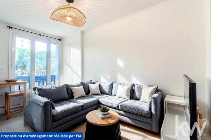 APPARTEMENT T2 32 M2 BORD DE MER ARGELES SUR MER
