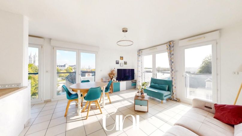 A louer APPARTEMENT T3 69 M2  CAEN