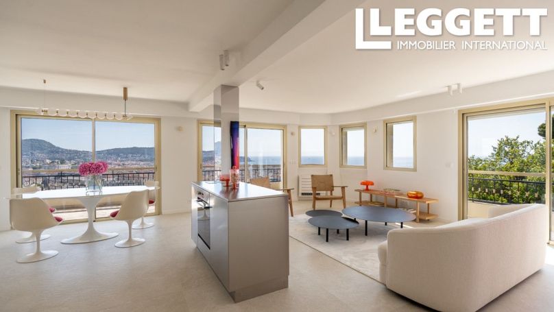 A louer APPARTEMENT DE PRESTIGE T4 102 M2 TERRASSE BORD DE MER NICE