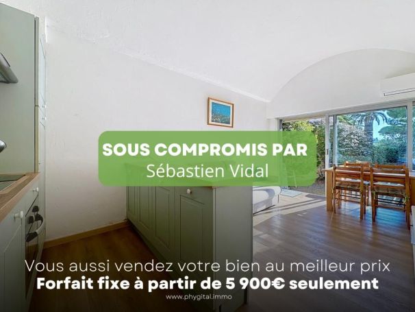 A louer STUDIO  29 M2 TERRASSE BORD DE MER ANTIBES