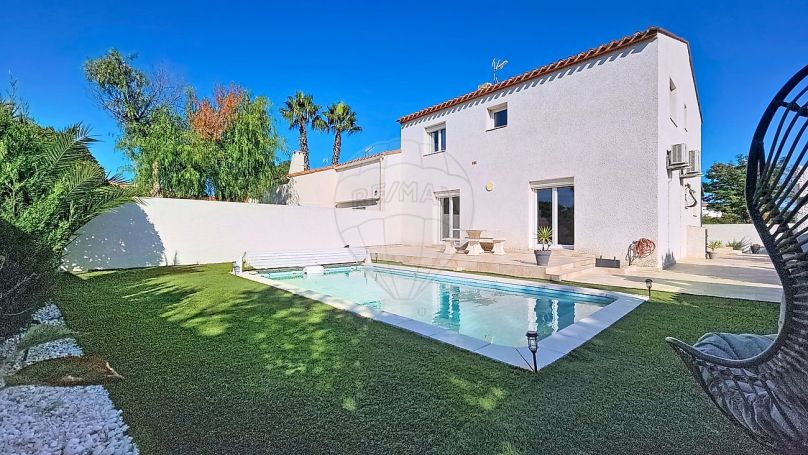 A louer MAISON  5 PIECES 134 M2 PLAGE à PIED CANET EN ROUSSILLON