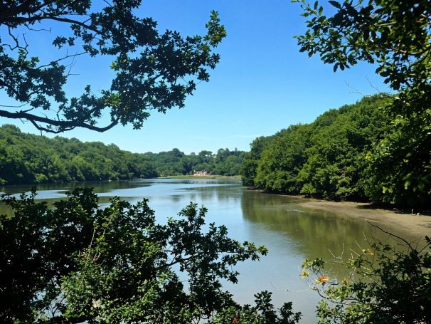 A vendre CHARMANTE MAISON EN BORD DE L'ODET 6 PIECES COMBRIT