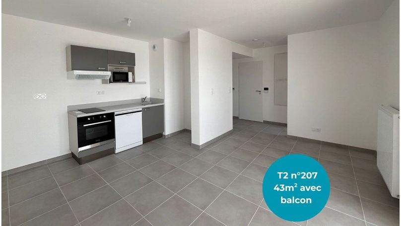 A louer APPARTEMENT T2 43 M2 BORD DE MER LA TURBALLE