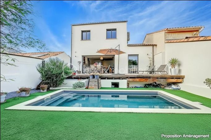 A louer MAISON  5 PIECES 100 M2 BORD DE MER PALAVAS LES FLOTS