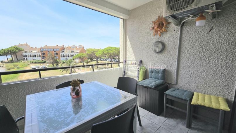 A louer APPARTEMENT T2 32 M2 TERRASSE BORD DE MER LE BARCARES