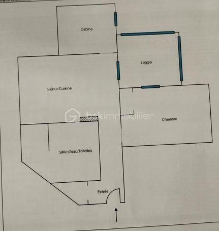 A louer APPARTEMENT T3 41 M2 BORD DE MER LE GRAU DU ROI