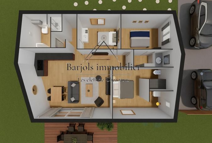 A louer MAISON  5 PIECES 900 M2  TAVERNES