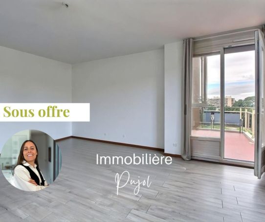 A vendre SOUS- OFFRE APPARTEMENT  T3 de 82m2 avec terrasse de 7m2 6Ã¨me et dernier 13009 Marseille
