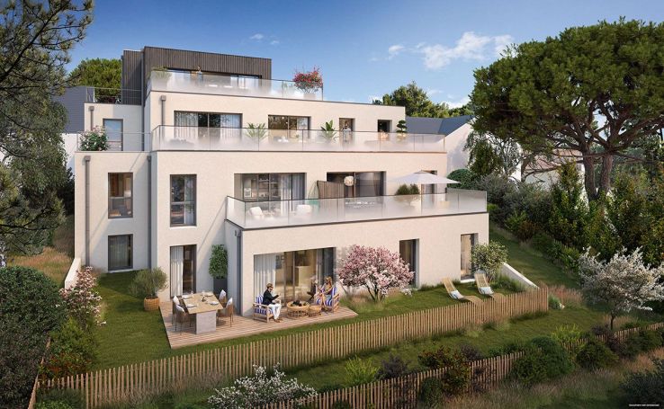 A louer APPARTEMENT T3 91 M2 BORD DE MER PORNICHET