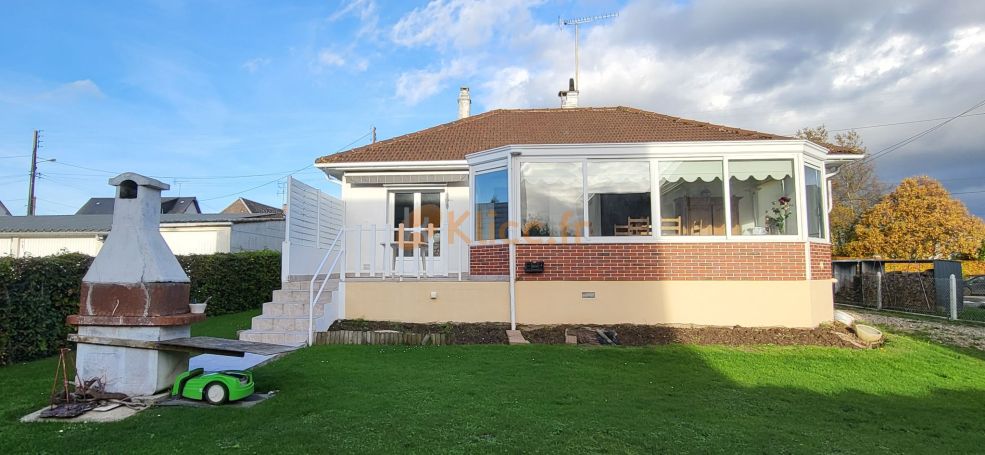 A vendre MAISON 5 pieces 107 m² PLAIN-PIED PROCHE CENTRE VILLE YVETOT