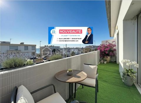 A louer APPARTEMENT T2 38 M2 TERRASSE VUE MER PALAVAS LES FLOTS