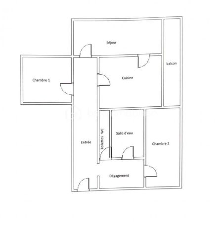 A louer APPARTEMENT T3 70 M2 BORD DE MER LE HAVRE