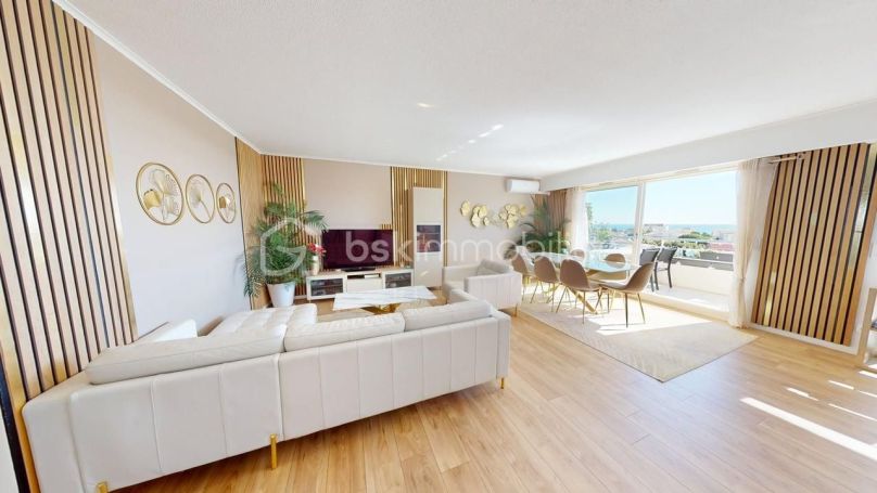 A louer APPARTEMENT T4 92 M2 TERRASSE VUE MER SAINT LAURENT DU VAR