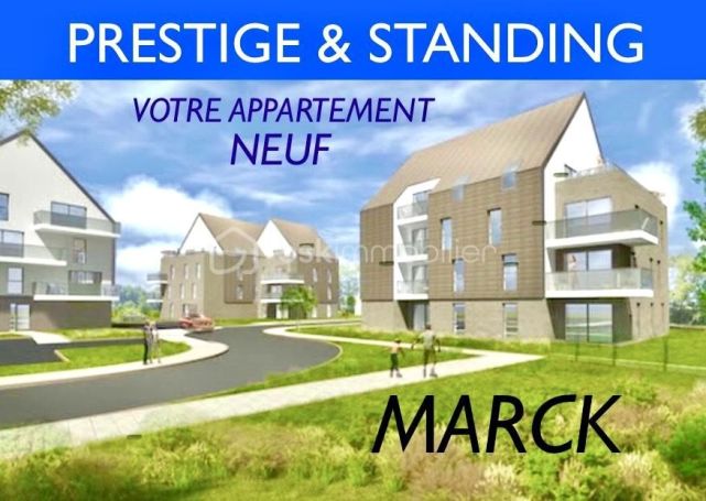 A louer APPARTEMENT NEUF T3 53 M2 TERRASSE BORD DE MER CALAIS