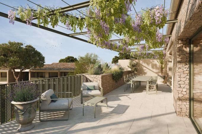 A louer APPARTEMENT T2 45 M2  UZES