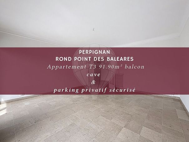 A louer APPARTEMENT T4 91 M2  PERPIGNAN