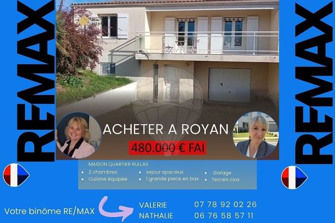 A louer MAISON  5 PIECES 135 M2 BORD DE MER ROYAN
