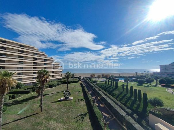 A louer APPARTEMENT T2 38 M2 PIEDS DANS L'EAU CANET EN ROUSSILLON