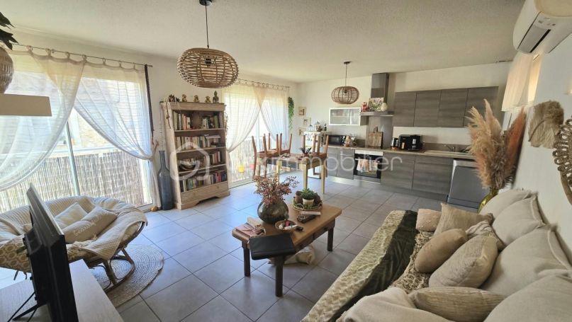 A louer APPARTEMENT T3 61 M2 BORD DE MER SAINT LAURENT DE LA SALANQUE