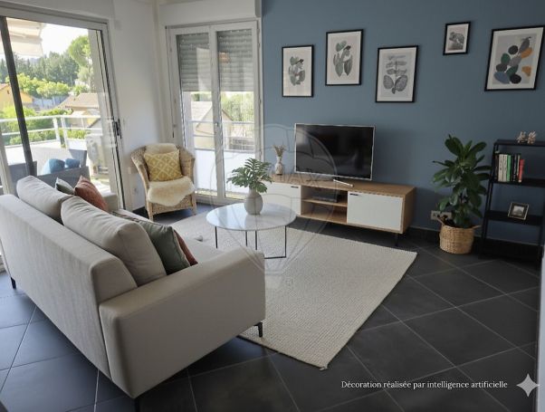 A louer APPARTEMENT T2 43 M2 TERRASSE BORD DE MER LE CANNET