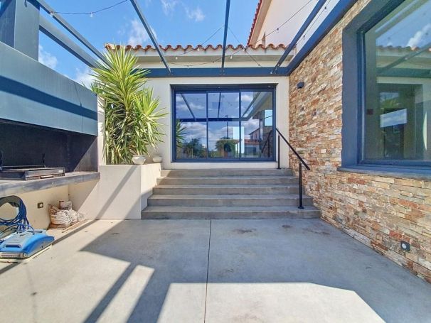 MAISON  CONTEMPORAINE BORD DE MER VILLELONGUE DE LA SALANQUE