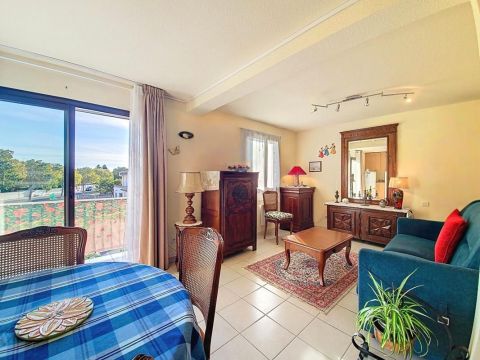 APPARTEMENT DUPLEX T2 64 M2 TERRASSE BORD DE MER SAINT LAURENT DE LA SALANQUE