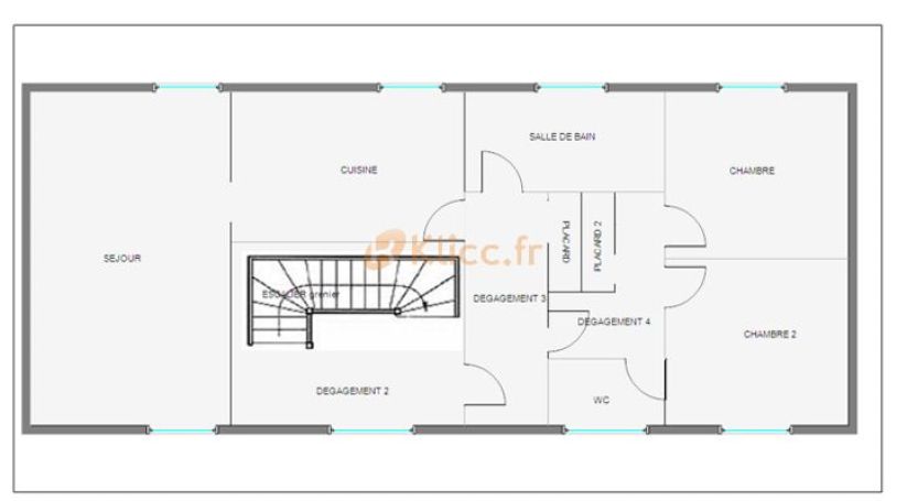A louer APPARTEMENT T6 149 M2 TERRASSE  LONGUEVILLE SUR SCIE gare, commerce, centre medical