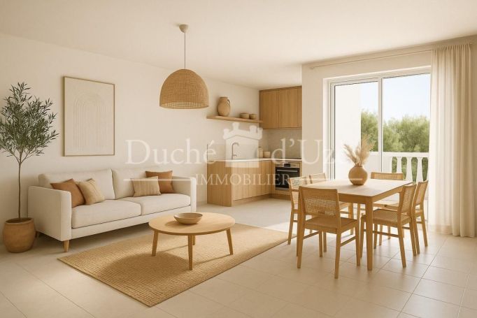 A louer APPARTEMENT T3 75 M2 TERRASSE  UZES