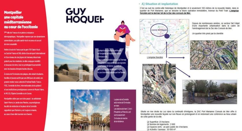 A louer APPARTEMENT NEUF T2 42 M2  MONTPELLIER