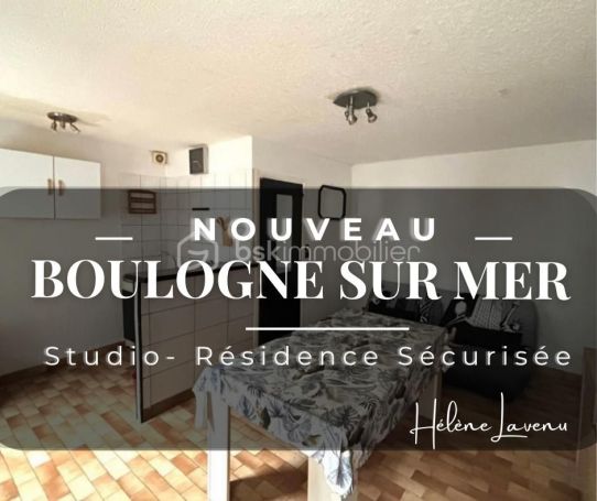 A louer APPARTEMENT T2 24 M2 BORD DE MER BOULOGNE SUR MER