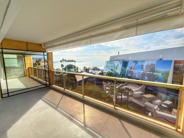 A louer APPARTEMENT NEUF T2 49 M2 TERRASSE VUE MER CANNES