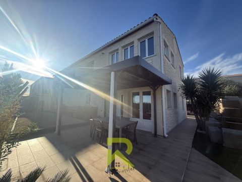 A louer MAISON  CONTEMPORAINE BORD DE MER POUSSAN