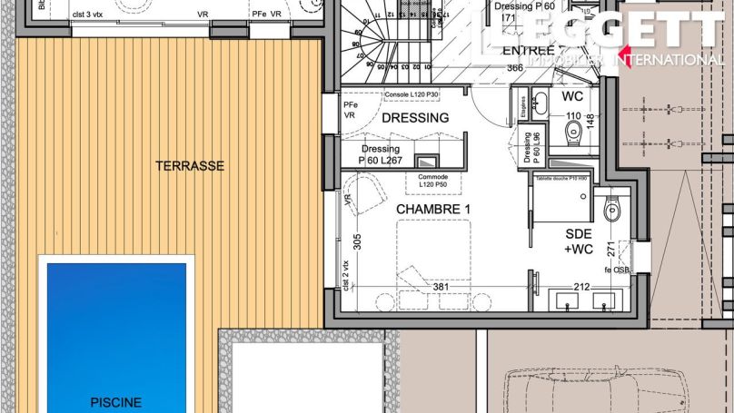 A vendre MAISON  6 PIECES 171 M2 BORD DE MER ANGLET