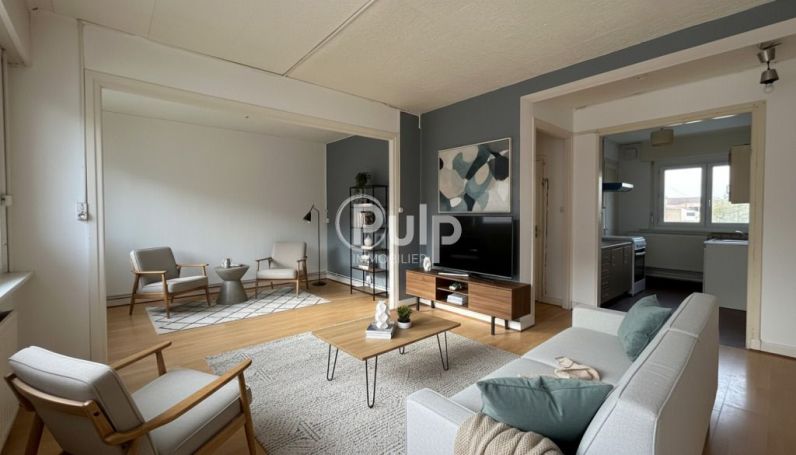 A louer APPARTEMENT T3 50 M2  LIBERCOURT