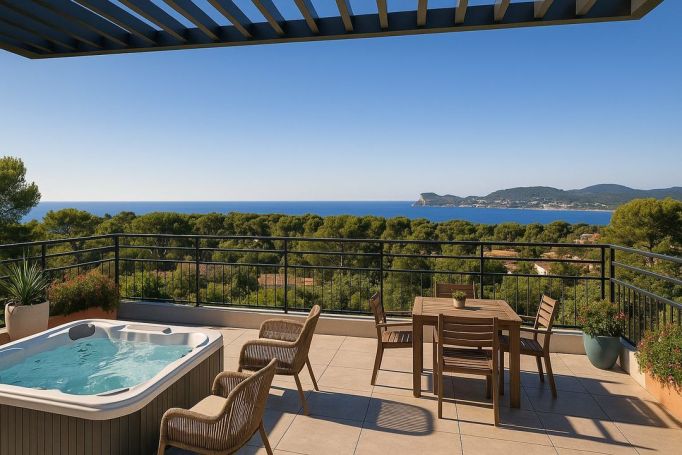 A louer APPARTEMENT T4 80 M2 TERRASSE VUE MER LA CIOTAT