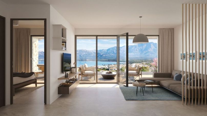 A louer APPARTEMENT DE PRESTIGE NEUF T5 91 M2 BORD DE MER CALVI