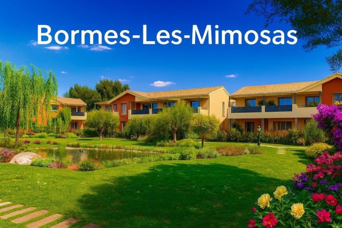 A louer APPARTEMENT T3 61 M2 TERRASSE BORD DE MER BORMES LES MIMOSAS