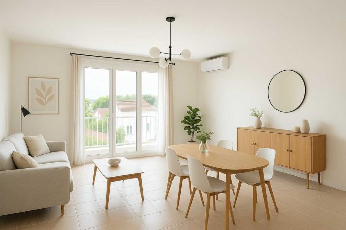 A louer APPARTEMENT T3 74 M2 BORD DE MER LA SEYNE SUR MER