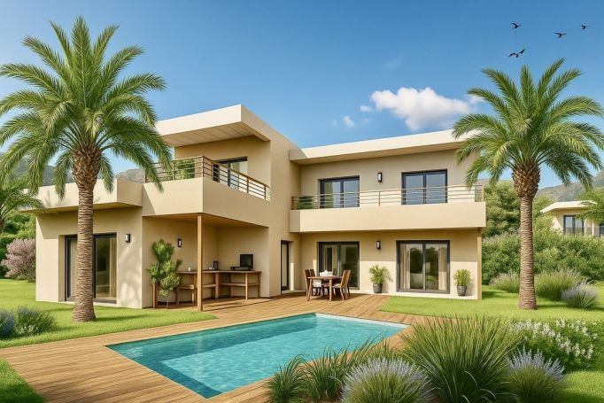 A louer MAISON  5 PIECES 144 M2 BORD DE MER LE LAVANDOU