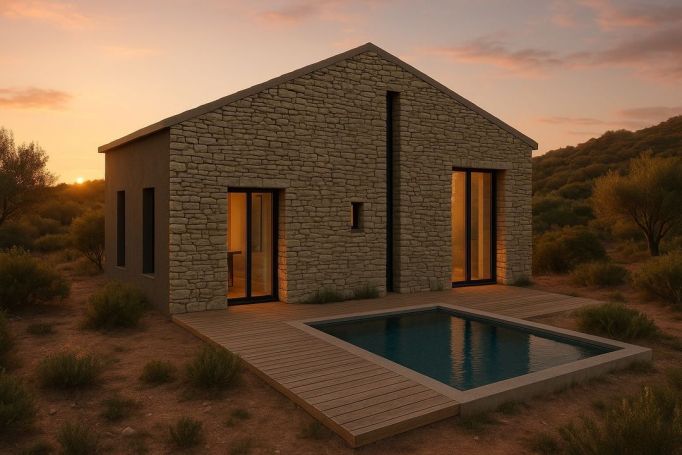 A louer MAISON  CONTEMPORAINE BORD DE MER SOTTA