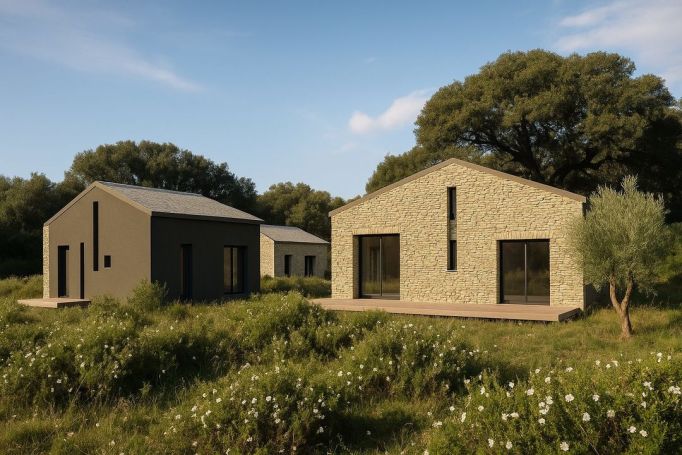 A louer MAISON  CONTEMPORAINE BORD DE MER SOTTA