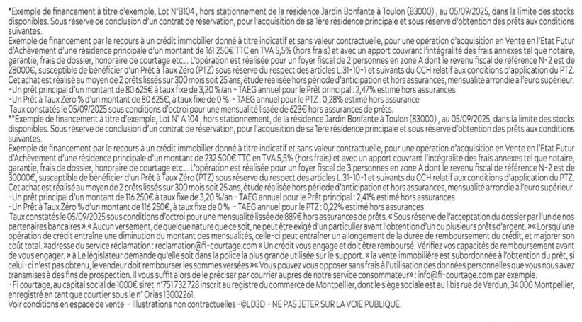 A louer APPARTEMENT T3 60 M2 TERRASSE BORD DE MER TOULON