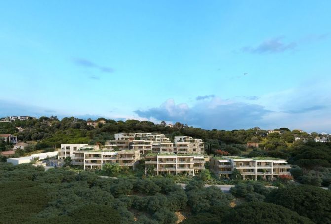 A louer APPARTEMENT NEUF T2 53 M2 BORD DE MER CALVI